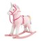 Rocking Horse - Plush Ride On Unicorn With Realistic Sounds - Toddler Ride On Toys For Ages 3 And Up - Wooden Rocking